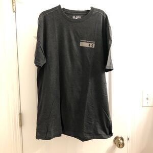 NEW Under Armour Charcoal Gray T-shirt -  Men's L NWOT